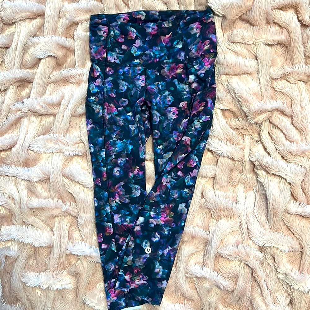 Lululemon Fast and Free High-Rise Crop 19” size 4